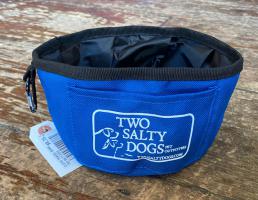 Two Salty Dogs Folding Travel Bowl