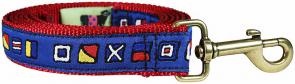 Nautical Flags - Ribbon Dog Leash