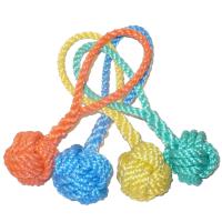 Rope Dog Pull Toy - Monkeyfist with Loop