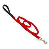 Nylon Dog Leash - Red - 4ft and 6ft