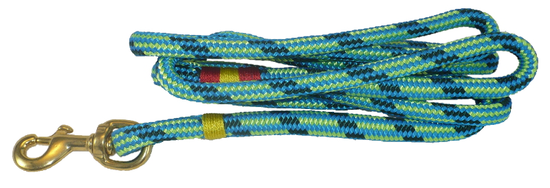 Nautical Rope Leash - Blue / Green