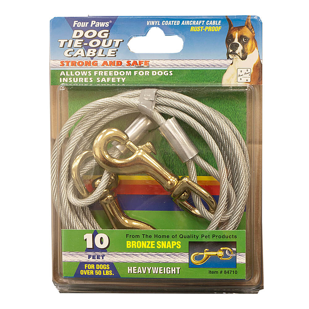 WENTS Dog Tie-out Cable Medium Small Size Puppy Dog Tie out Cable Perro Mascota Jardín Tie Cable de Salida de Suelo Espiral Tornillo Juego Alambre Plomo 