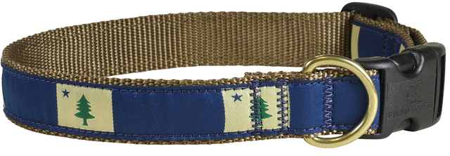 bc-ribbon-dog-collar-maine-flag-1-inch