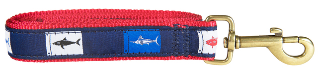 bc-ribbon-dog-leash-fish-flags-1-inch