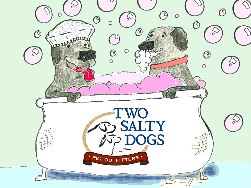 Two Salty Dogs Logo