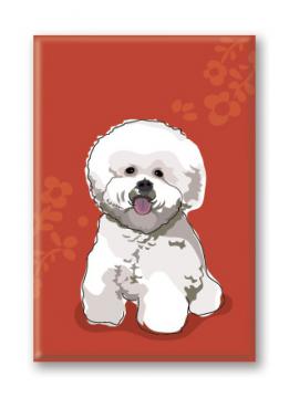 Bichon Frise (3 Magnets)