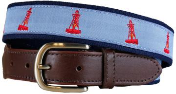 Belt - Leather Tab - Bell Buoy 