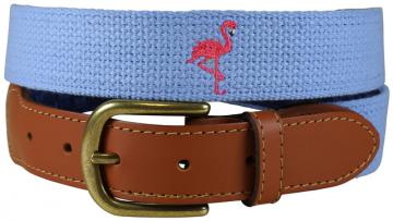 Belt - Bermuda Embroidered  - Parrot Fish