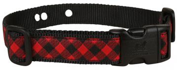 bc-Buffalo-Plaid-Underground-Fence-Dog-Collar-1inch