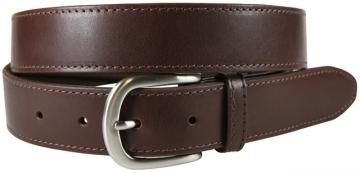 Belt - Cadillac Leather - Brown Full Stitch