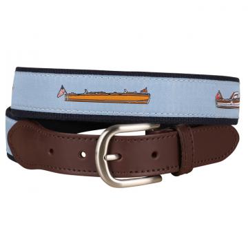 Belt - Leather Tab - Classic Lake Boats