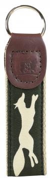 Key Fob - Feeling Foxy - Hunter Green