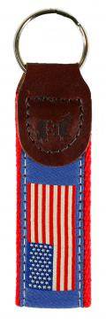 Key Fob - USA Flag 