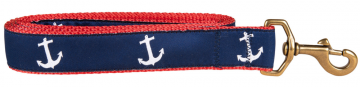 bc-ribbon-dog-leash-white-anchor-on-navy-1_25-inch