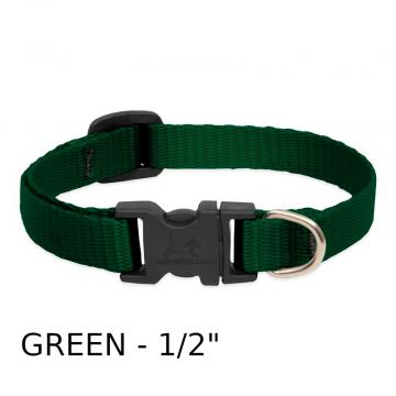 lp-dog-collar-nylon-green-1_2-inch