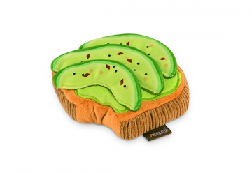 play-crinkly-and-squeaky-plush-dog-toy-avocado-toast-1