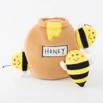 zp-stuffed-dog-toy-burrow-honey-bee-1