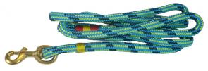Nautical Rope Dog Leash - Blue / Green