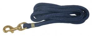 Nautical Rope Dog Leash - Navy Blue