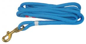 Nautical Rope Dog Leash - Light Blue