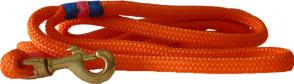 Nautical Rope Dog Leash - Orange