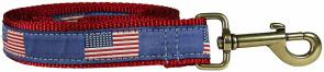 Historic American Flags - Ribbon Dog Leash