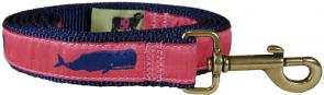 Moby Whale (Pink) - Ribbon Dog Leash