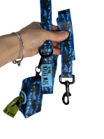 Dog Leash - Neoprene - Blue Moose