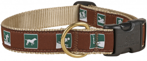 Parks and Recreation - 1-inch Ribbon Dog Collar