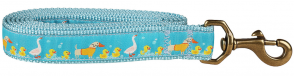 Duck Duck Goose- 1-inch Ribbon Dog Leash