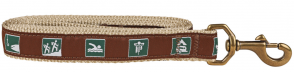 Parks and Recreation - 1-inch Ribbon Dog Leash