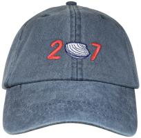 Baseball Hat - 207 Clam - Washed Navy