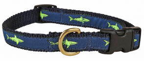 Lime Shark on Navy Blue 5/8