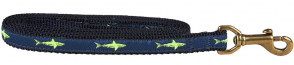 Lime Shark on Navy Blue - 5/8