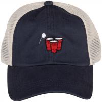 Baseball Hat - Beer Pong Trucker - Navy