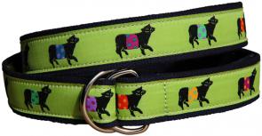 Belt - D-Ring - Lime Beltie