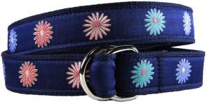 Belt - D-Ring - Classic Flower