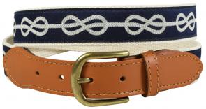 Belt - Leather Tab - Classic Knot