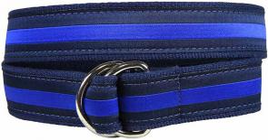 Classic Stripe D-Ring - Blue & Navy