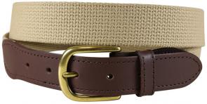 Belt - Cotton Webbing - Buff