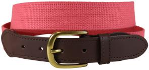 Belt - Cotton Webbing - Pomegranate