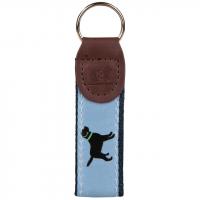 Key Fob - Dusty Blue Lab 