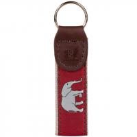 Key Fob - Elephant Walk - Crimson