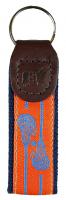 Key Fob - Lacrosse - Orange