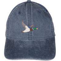 Baseball Hat - Mallard Duck - Washed Navy