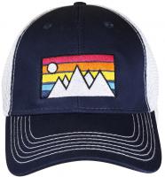 Baseball Hat - Retro Mountain Trucker - Navy