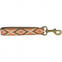 Southwest (Burnt Orange) - 1-inch Ribbon Dog Leash