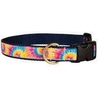 Tie Dye Dog Collar - 1 inch