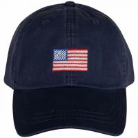 Baseball Hat - US Flag - Navy