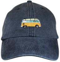 Baseball Hat - VW Van - Washed Navy